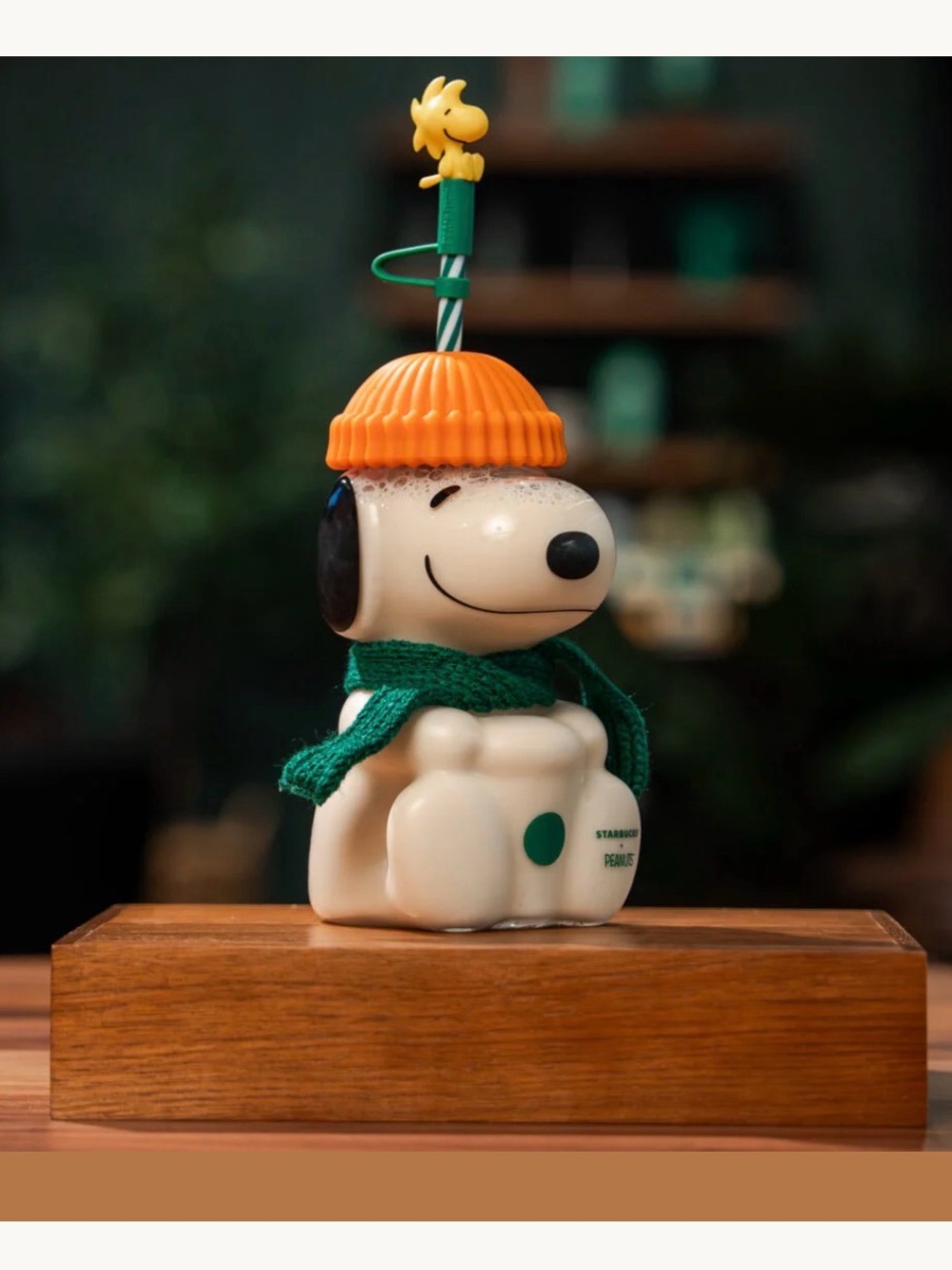 Starbucks x Snoopy glass cold cup